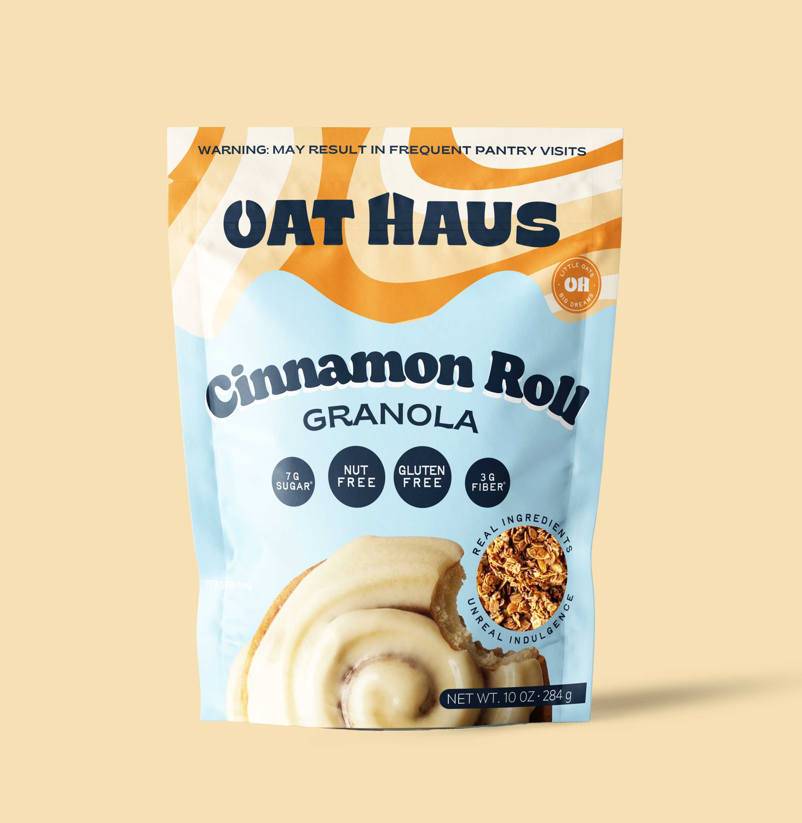 Cinnamon Roll Granola