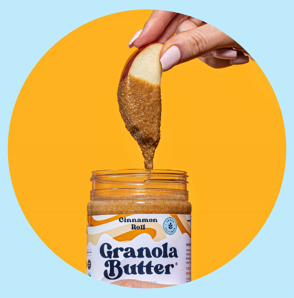 Cinnamon Roll Granola Butter